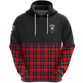 Ruthven Modern Clan Half Of Tartan Hoodie